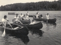 1954 canoing